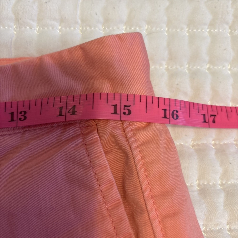 Gap Women's Khaki Girlfriend Shorts Pink Sz 4 - Picture 4 of 8